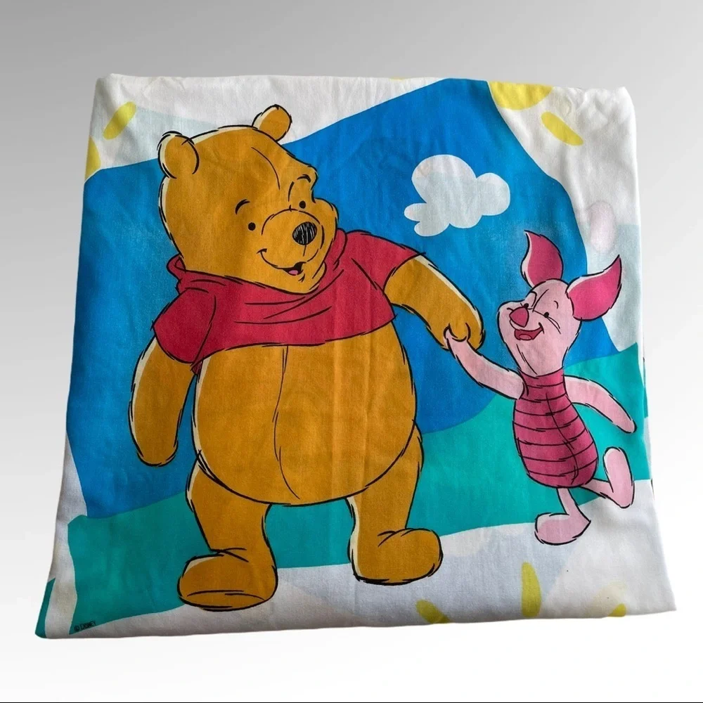 Vintage Curtain Winnie The Pooh & Piglet Disney